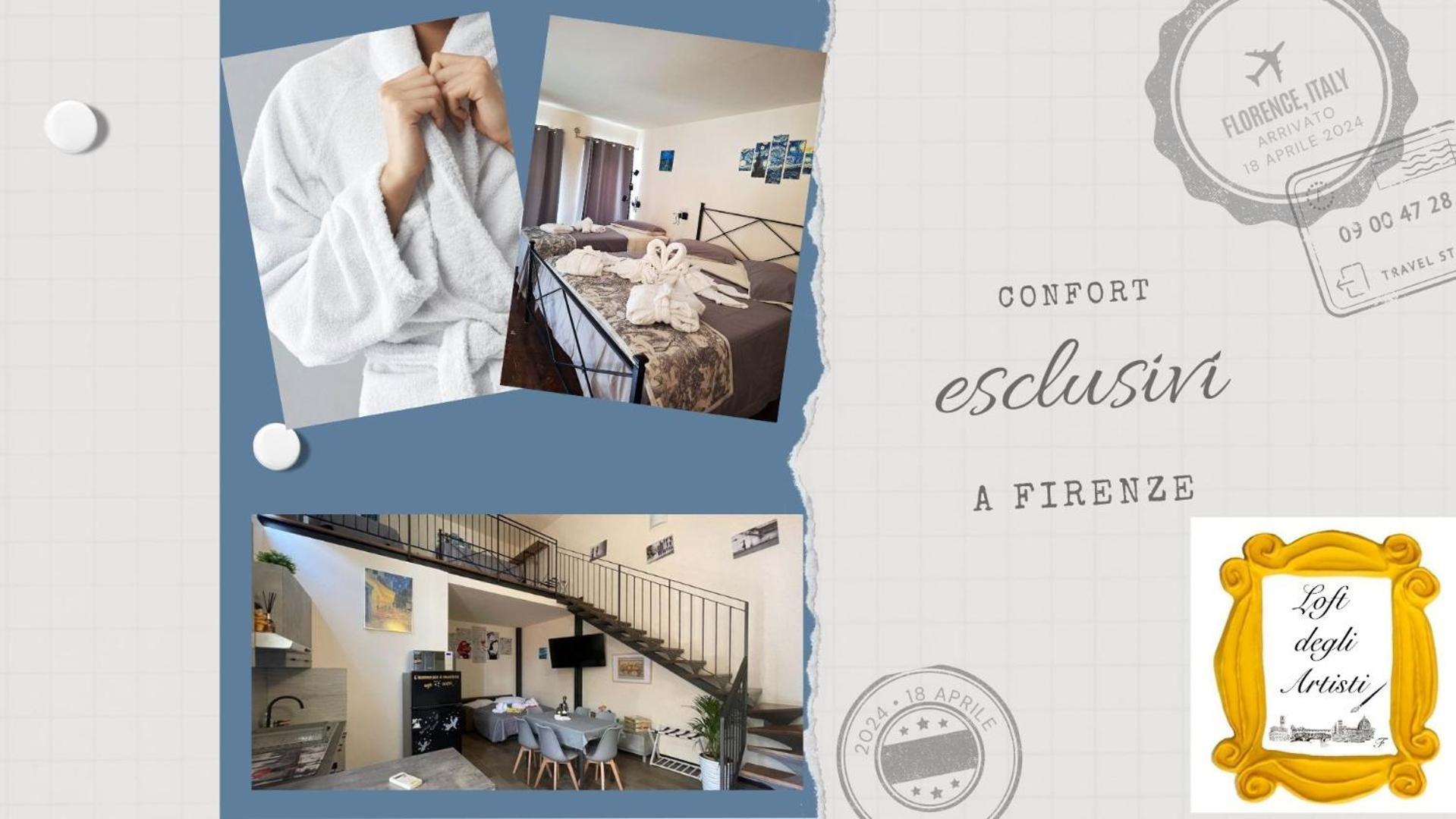 Appartamento Exclusive Loft Degli Artisti Firenze Esterno foto